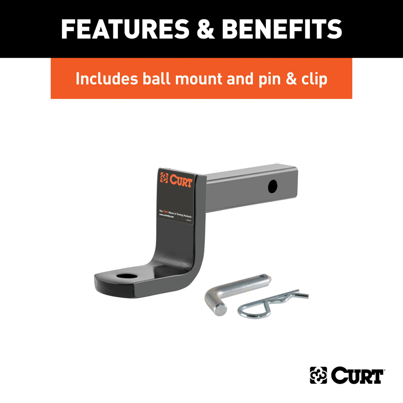 CURT | Class 1 Trailer Hitch, 1-1/4" Ball Mount - Focus 1.0T / 2.0L 2012-2018 CURT Trailer Hitches