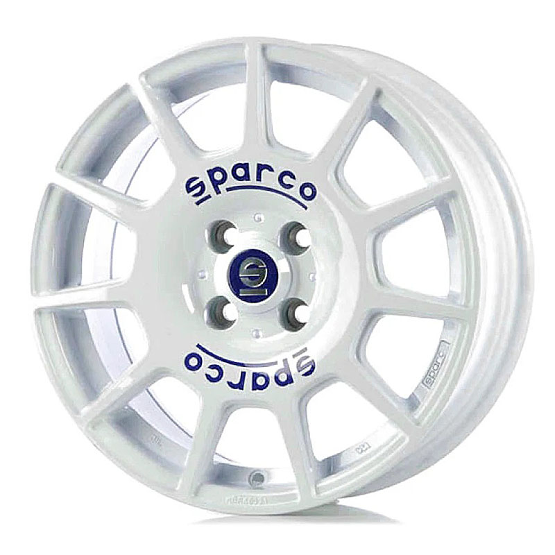 SPARCO | Terra 17x7.5 ET45 - White Blue Lettering