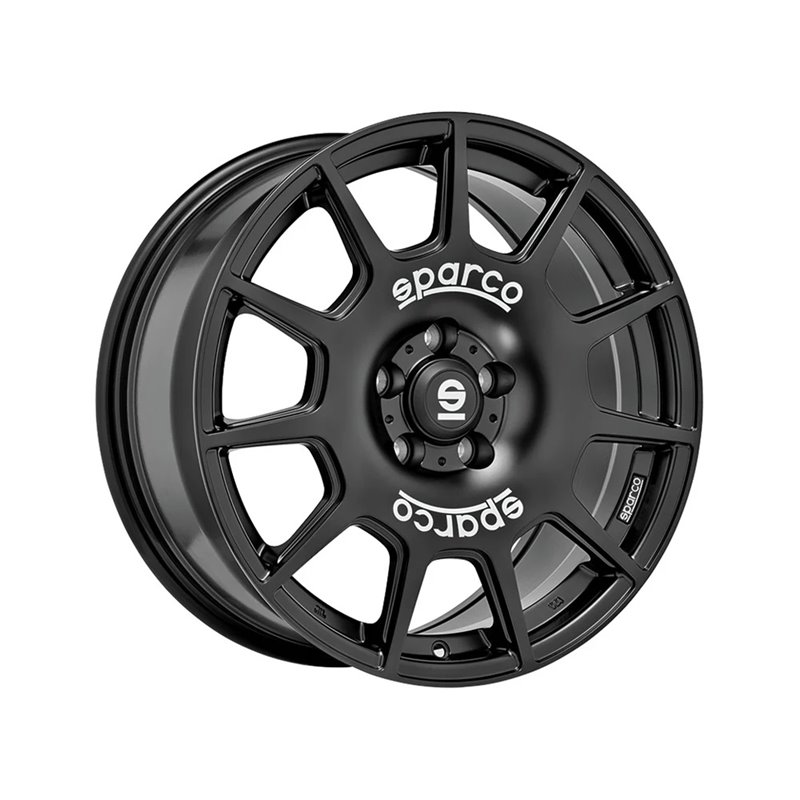SPARCO | Terra 18x8 ET45 - Matt Black White Lettering