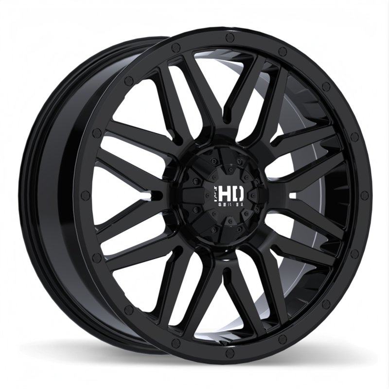 Fast HD | Menace 22x9.0 ET48 - Noir lustré