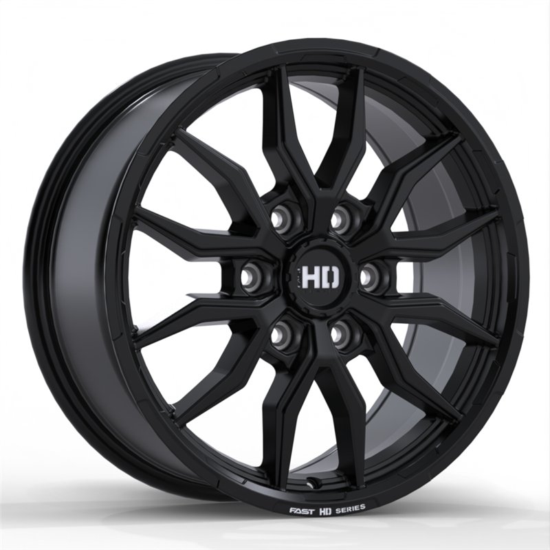Fast HD | Grit 18x8.5 ET44 - Satin Black with Milling