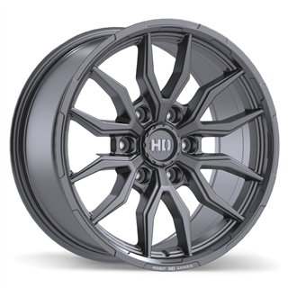 Fast HD | Grit 18x8.5 ET20 - Gunmétal satiné avec fraisage