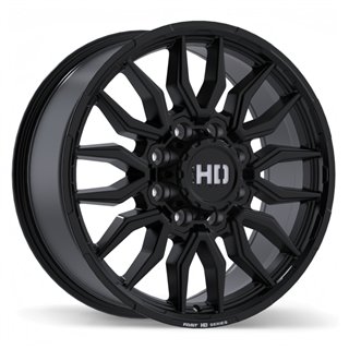 Fast HD | Grit 20x8.5 ET54 - Noir satiné avec fraisage