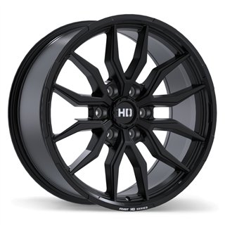 Fast HD | Grit 20x9.0 ET20 - Noir satiné avec fraisage