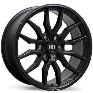 Fast HD | Grit 20x9.0 ET50 - Noir satiné avec fraisage