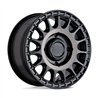 Black Rhino Hard Alloys | SANDSTORM UTV 15x7.0 ET36 - SEMI GLOSS BLACK W/ MACHINED TINT