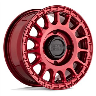 Black Rhino Hard Alloys | SANDSTORM UTV 15x7.0 ET51 - CANDY RED
