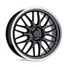 Petrol | P4C 16x7.0 ET40 - GLOSS BLACK W/ MACHINED CUT LIP