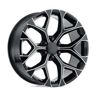 Performance Replicas | PR176 20x9.0 ET24 - GLOSS BLACK MILLED