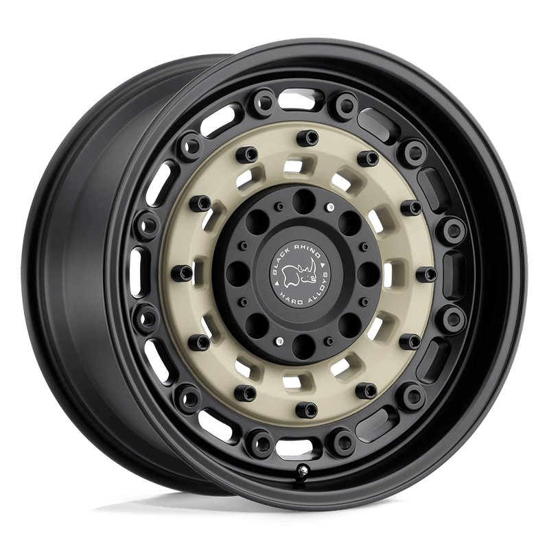 Black Rhino Hard Alloys | ARSENAL 17x8.0 ET30 - SAND ON BLACK
