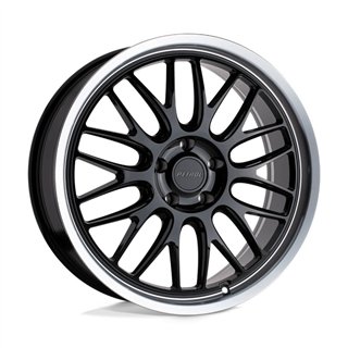 Petrol | P4C 17x8.0 ET40 - GLOSS BLACK W/ MACHINED CUT LIP