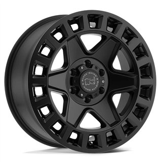 Black Rhino Hard Alloys | YORK 17x8.0 ET35 - MATTE BLACK