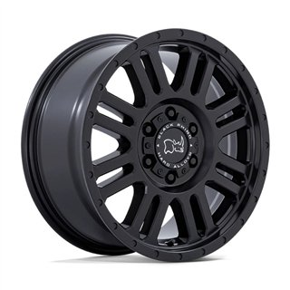 Black Rhino Hard Alloys | YELLOWSTONE 17x8.0 ET38 - MATTE BLACK