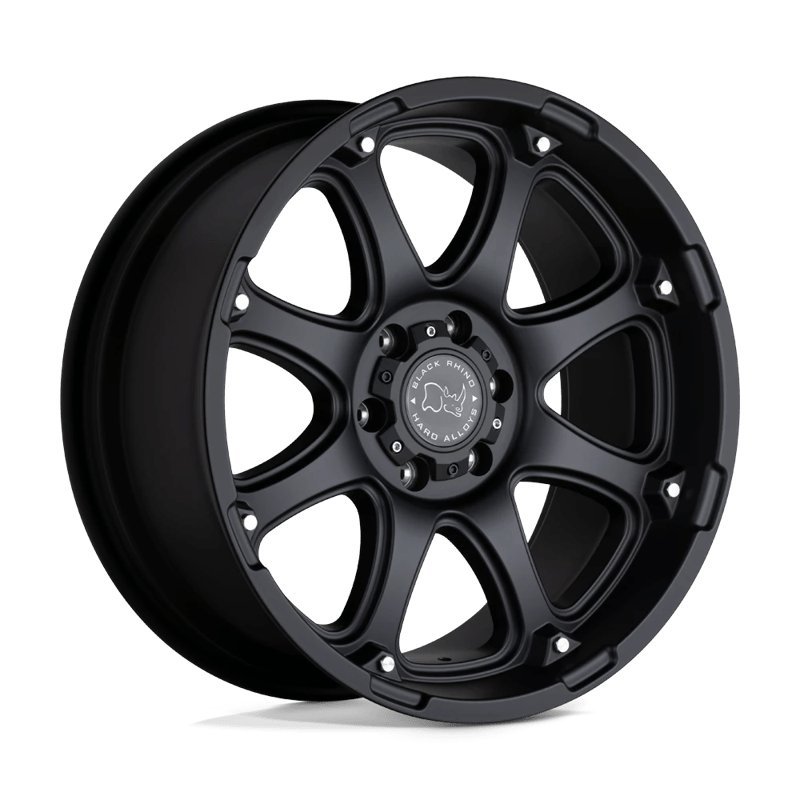 Black Rhino Hard Alloys | GLAMIS 17x9.0 ET12 - MATTE BLACK