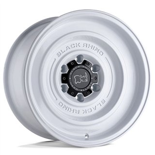 Black Rhino Hard Alloys | SOLID 17x9.5 ET-18 - GLOSS WHITE