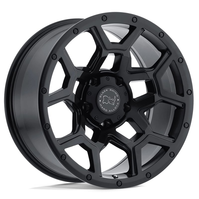 Black Rhino Hard Alloys | OVERLAND 17x9.5 ET6 - MATTE BLACK