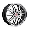Victor Equipment | LEMANS 18x11.0 ET36 - HYPER SILVER W/ MIRROR CUT LIP
