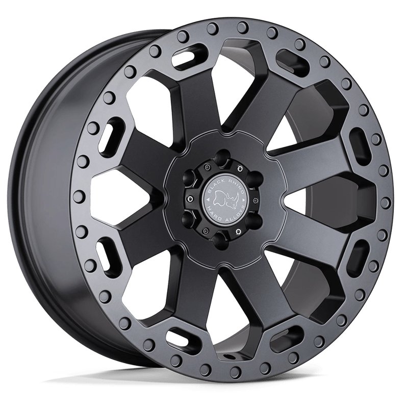 Black Rhino Hard Alloys | WARLORD 18x9.0 ET12 - MATTE GUNMETAL