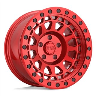 Black Rhino Hard Alloys | PRIMM 18x9.5 ET-12 - CANDY RED WITH BLACK BOLTS
