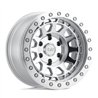 Black Rhino Hard Alloys | PRIMM 18x9.5 ET0 - SILVER WITH MIRROR FACE & MACHINED RING