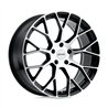 Petrol | P2B 19x8.0 ET40 - GLOSS BLACK W/ MACHINED FACE