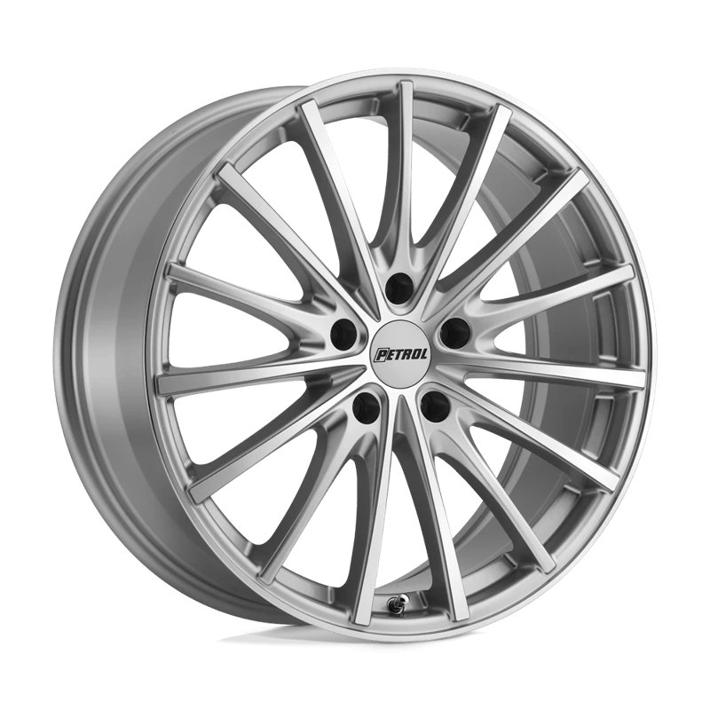 Petrol | P3A 19x8.0 ET40 - SILVER W/ MACHINED CUT FACE