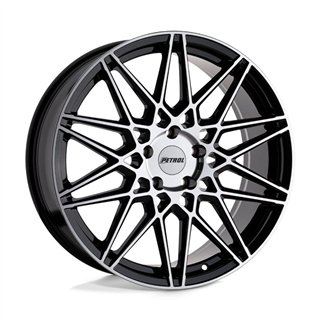 Petrol | P3C 19x8.0 ET35 - GLOSS BLACK W/ MACHINED FACE