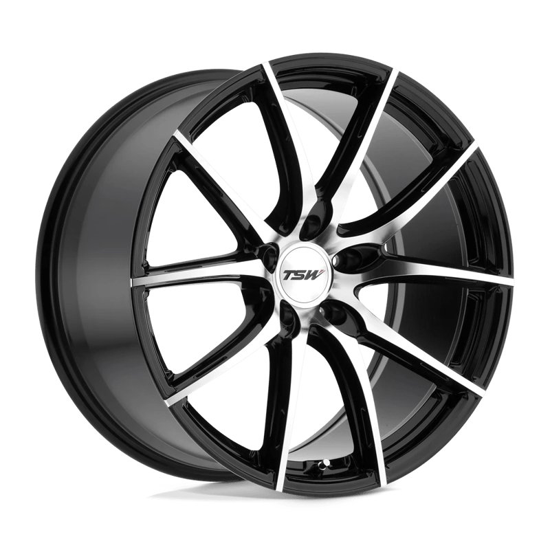 TSW | SPRINT 19x9.5 ET35 - GLOSS BLACK W/ MIRROR CUT FACE