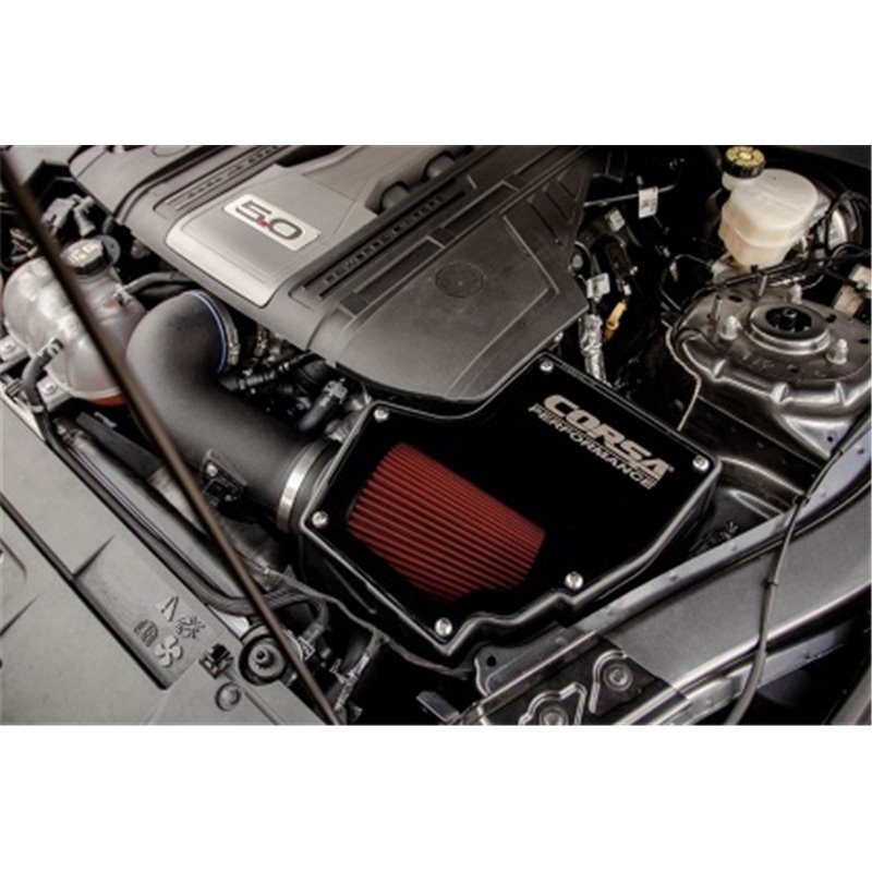 Corsa Performance | Drytech 3D Closed Box Air Intake - Mustang 5.0L 2018-2022