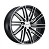 Petrol | P1C 20x8.5 ET40 - GLOSS BLACK W/ MACHINED FACE