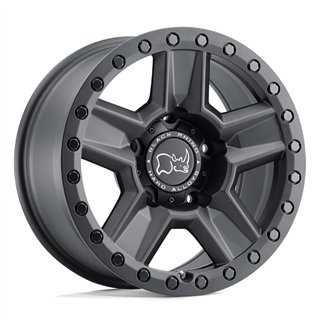 Black Rhino Hard Alloys | RAVINE 20x9.0 ET12 - MATTE BLACK