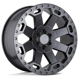 Black Rhino Hard Alloys | WARLORD 20x9.0 ET12 - MATTE GUNMETAL
