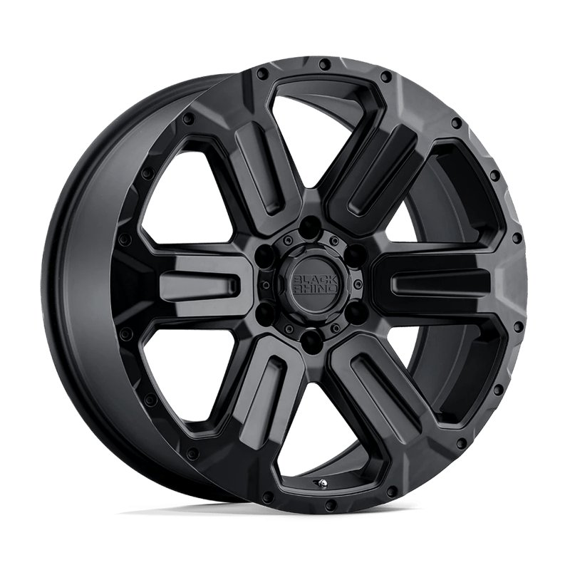 Black Rhino Hard Alloys | WANAKA 20x9.0 ET-18 - MATTE BLACK