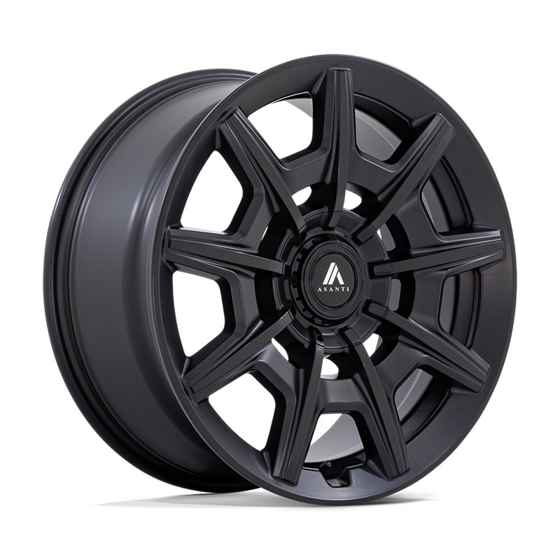 Asanti Black | AB041 ESQUIRE 20x10.5 ET18 - SATIN BLACK GLOSS BLACK FACE