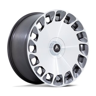 Asanti Black | AB045 ARISTOCRAT 20x9.0 ET45 - GLOSS PLATINUM BRIGHT MACH FC