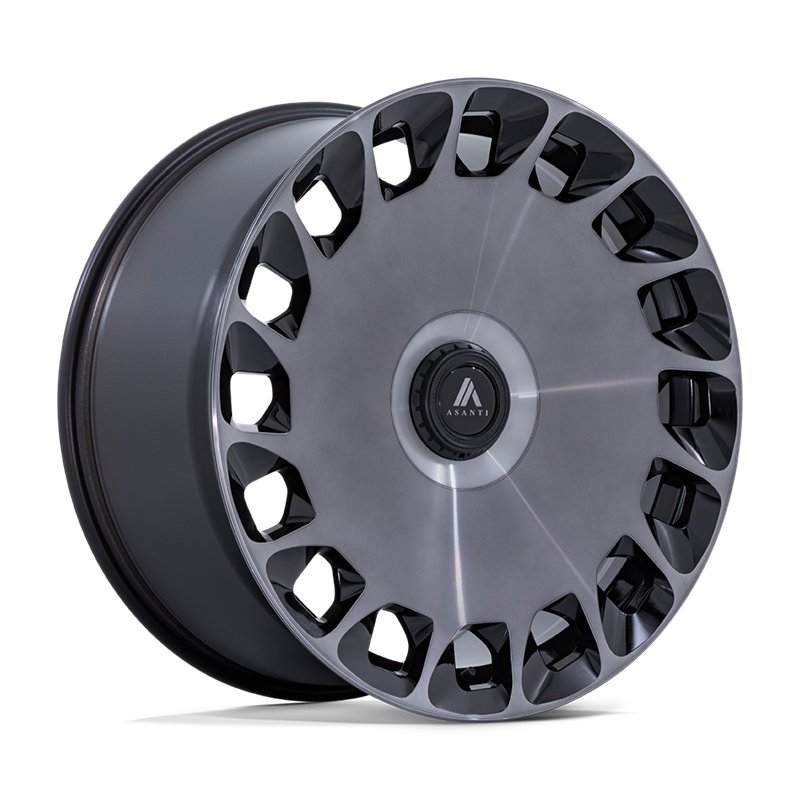 Asanti Black | AB045 ARISTOCRAT 20x9.0 ET27 - GLOSS BLACK MACHINED FC W/ DDT