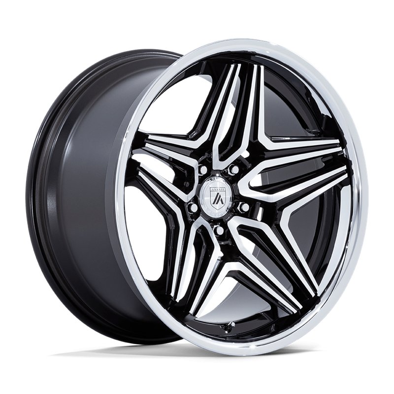 Asanti Black | AB046 DUKE 20x10.5 ET18 - GLOSS BLACK MACHINED