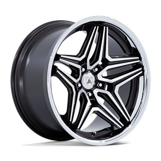 Asanti Black | AB046 DUKE 22x10.5 ET18 - GLOSS BLACK MACHINED