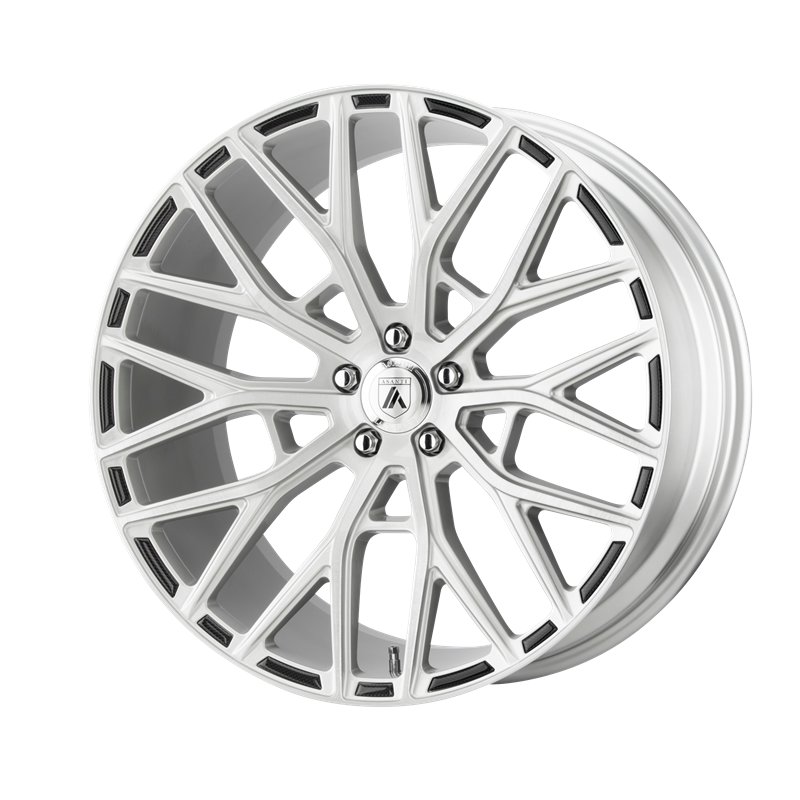 Asanti Black | ABL-21 LEO 22x10.5 ET25 - BRUSHED SILVER
