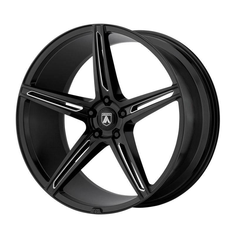 Asanti Black | ABL-22 ALPHA 5 20x8.5 ET20 - GLOSS BLACK MILLED