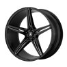 Asanti Black | ABL-22 ALPHA 5 20x8.5 ET20 - GLOSS BLACK MILLED