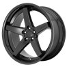 Asanti Black | ABL31 REGAL 22x10.5 ET25 - SATIN BLACK W/ GLOSS BLACK LIP