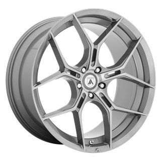Asanti Black | ABL-37 MONARCH 20x9.0 ET38 - TITANIUM BRUSHED