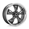 American Racing | AR105 TORQ THRUST M 17x7.5 ET45 - ANTHRACITE W/ MACHINED LIP