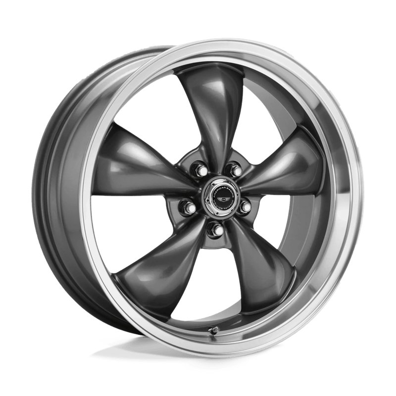 American Racing | AR105 TORQ THRUST M 17x8.0 ET30 - ANTHRACITE W/ MACHINED LIP