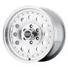 American Racing | AR62 OUTLAW II 16x8.0 ET0 - MACHINED W/ CLEAR COAT
