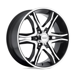 American Racing | AR893 MAINLINE 17x8.0 ET0 - GLOSS BLACK MACHINED
