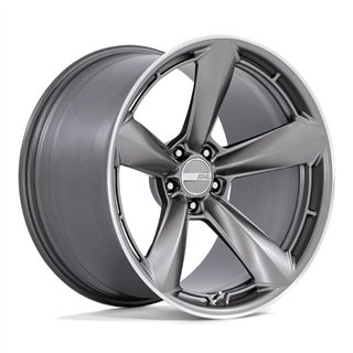 American Racing | TTF 20x9.5 ET32 - MATTE ANTHRACITE W/ MACHINED LIP