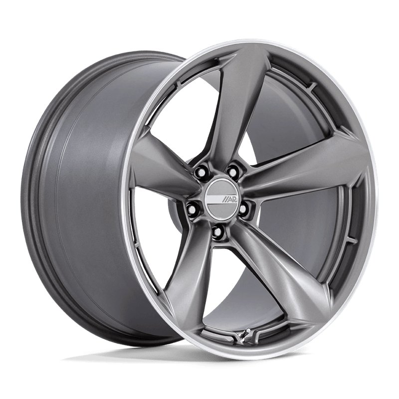 American Racing | TTF 20x9.5 ET32 - MATTE ANTHRACITE W/ MACHINED LIP