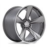 American Racing | TTF 20x9.5 ET15 - MATTE ANTHRACITE W/ MACHINED LIP